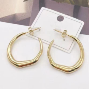 C Hoop Earring 2