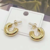 Mini C Hoop Earring 1