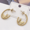 Butterfly C Hoop Earring
